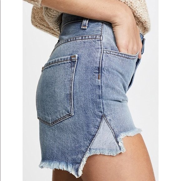 J Brand Womens Joan High Rise Jean Shorts - Picture 1 of 12